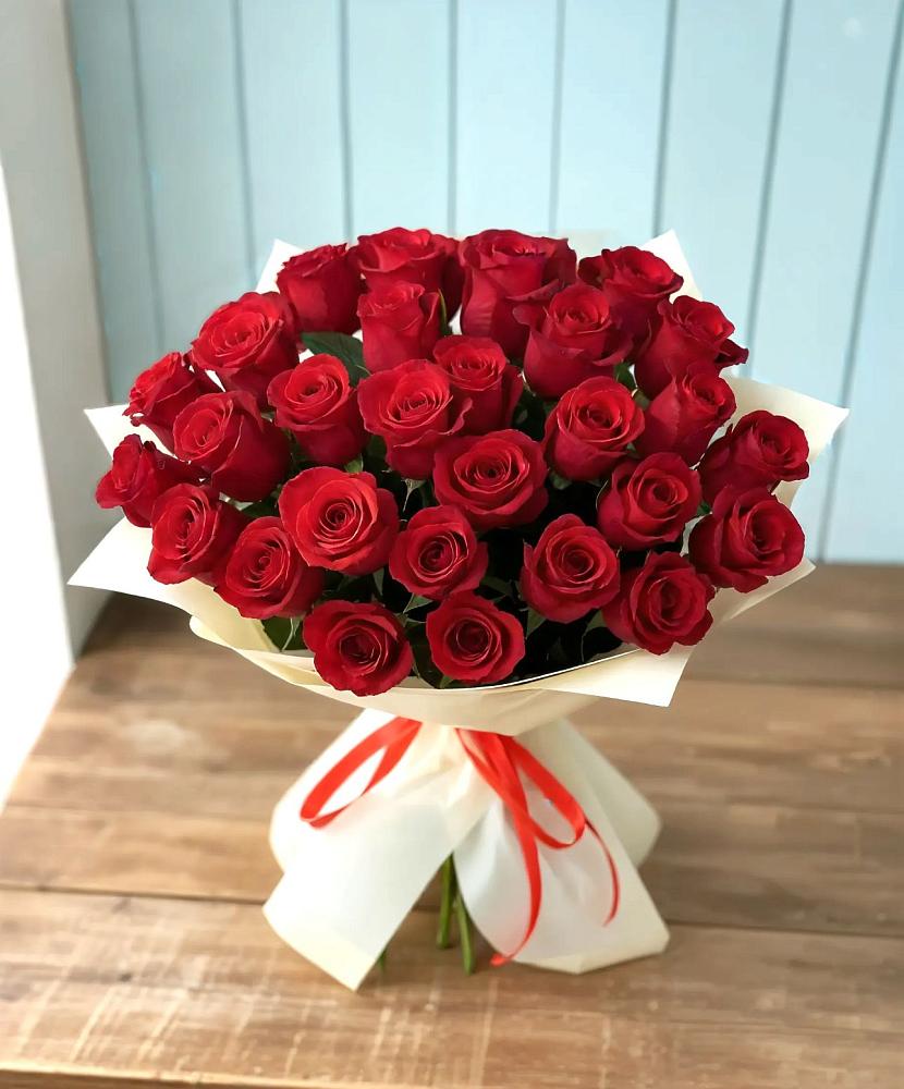 Букет 29 Красных роз в Усолье