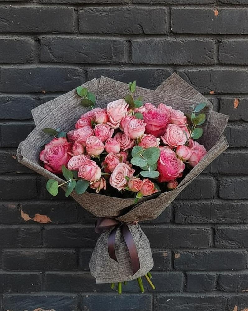 Букет цветов из: Розы в Усолье