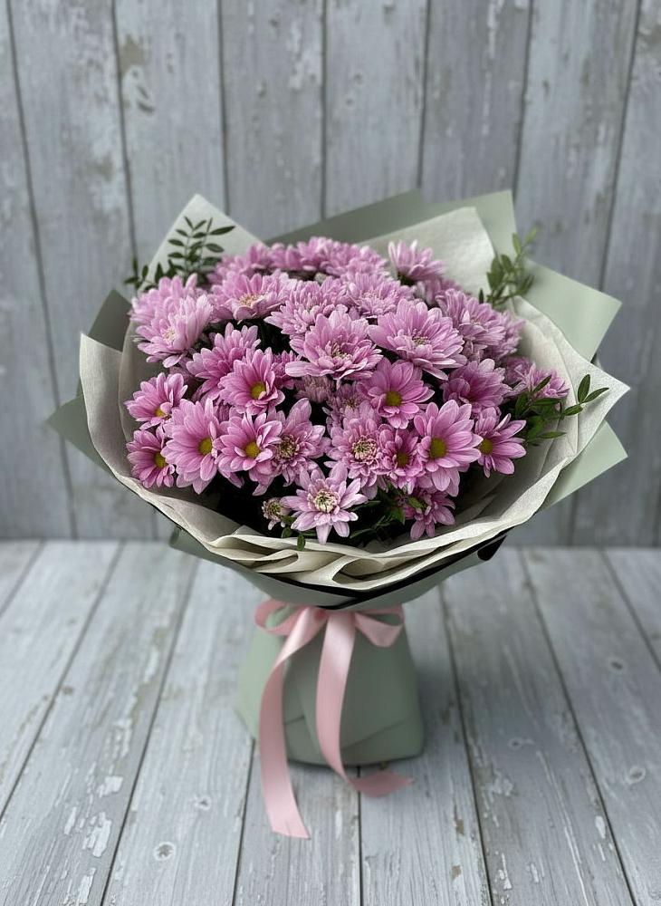 Букет цветов из: Хризантемы в Усолье