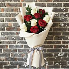 Букет цветов из:  Розы в Усолье