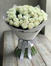 Букет 35 Белых роз в Усолье
