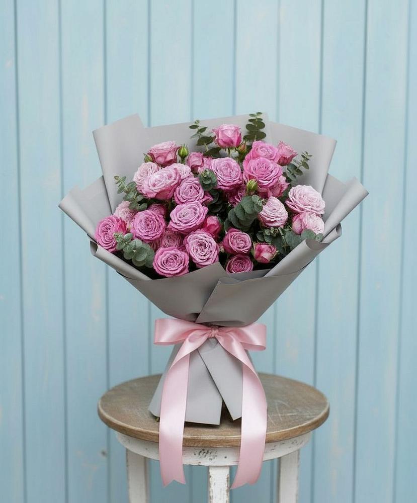 Букет цветов из: Розы в Усолье