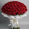 Букет 101 Красная роза Блэк Мэджик в Усолье