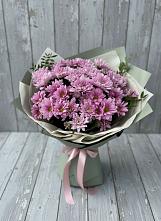 Букет цветов из:  Хризантемы в Усолье