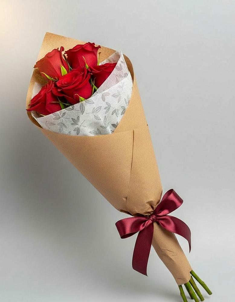 Букет цветов из: Розы в Усолье