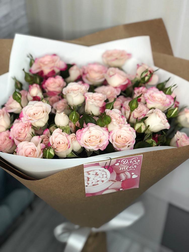 Букет цветов из: Розы в Усолье