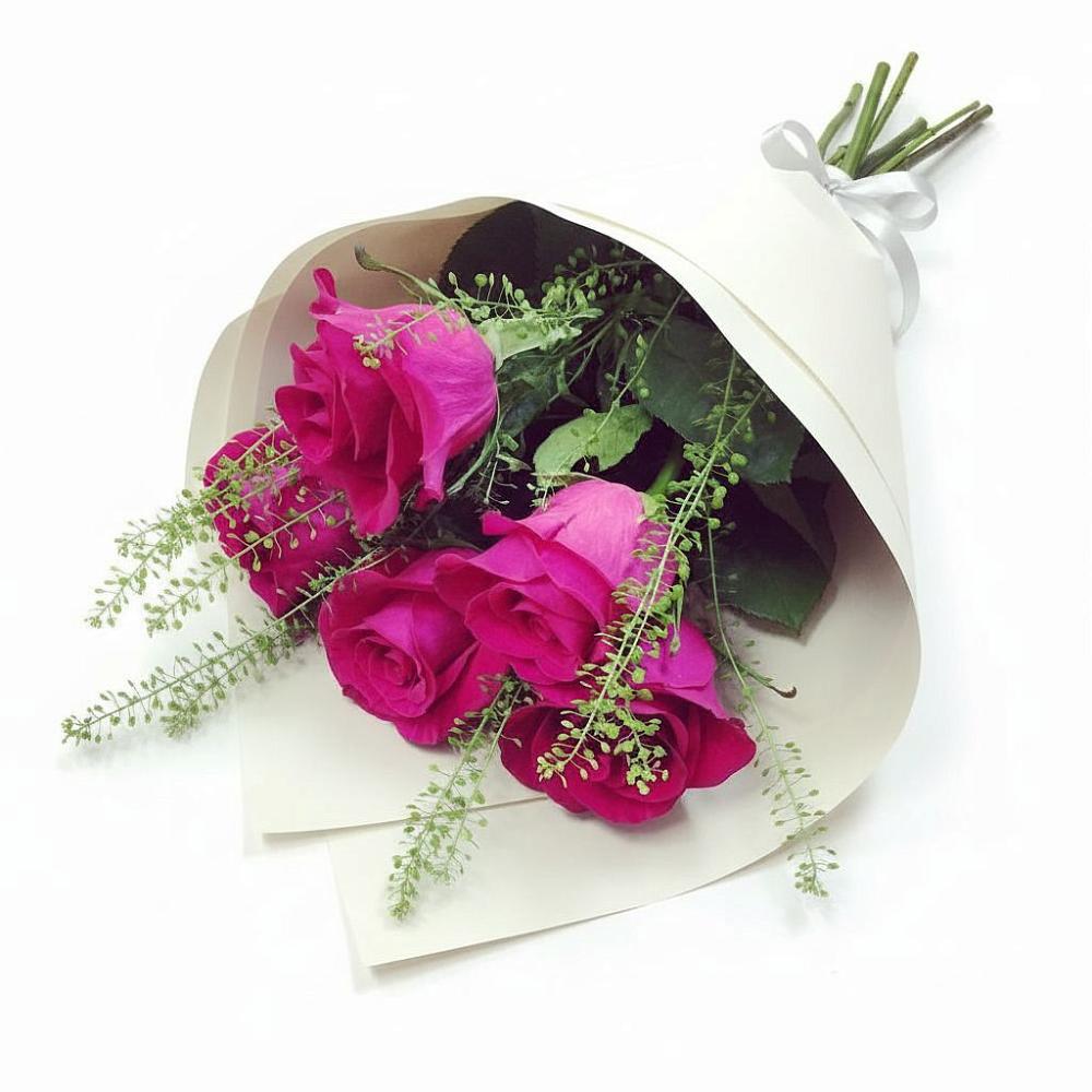 Букет цветов из: Розы в Усолье