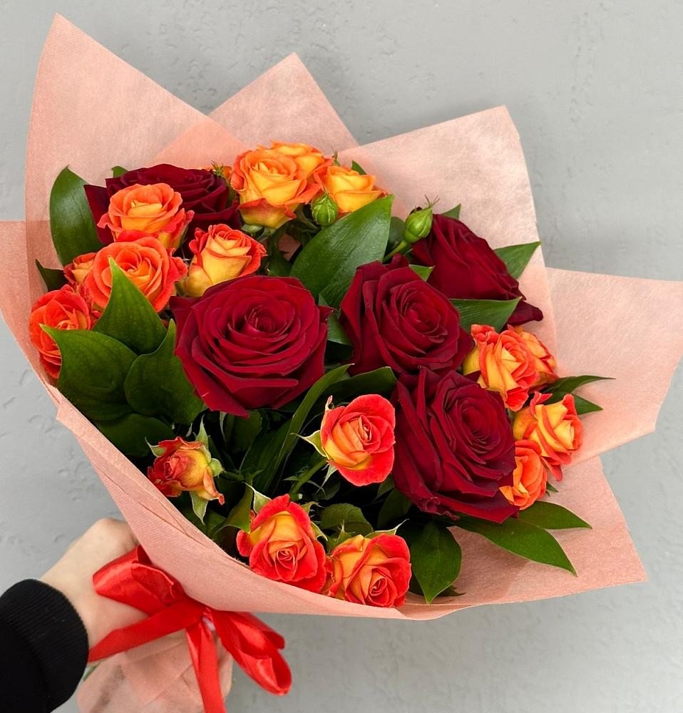 Букет Любовь и восторг в Усолье