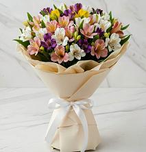 Букет цветов из:  Альстромерии в Усолье