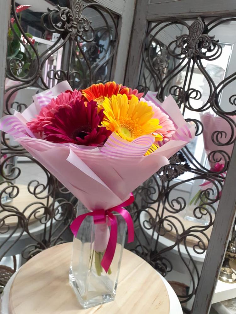 Букет цветов из: Герберы в Усолье