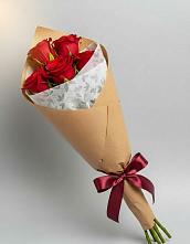 Букет цветов из:  Розы в Усолье