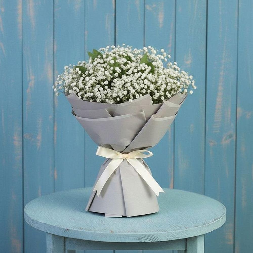 Букет цветов из: Гипсофила в Усолье