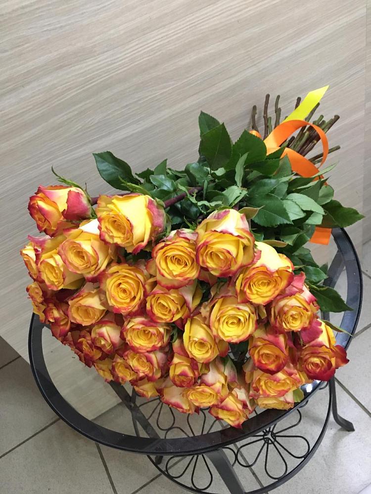 Букет Желтые розы в Усолье