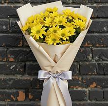 Букет цветов из:  Хризантемы в Усолье