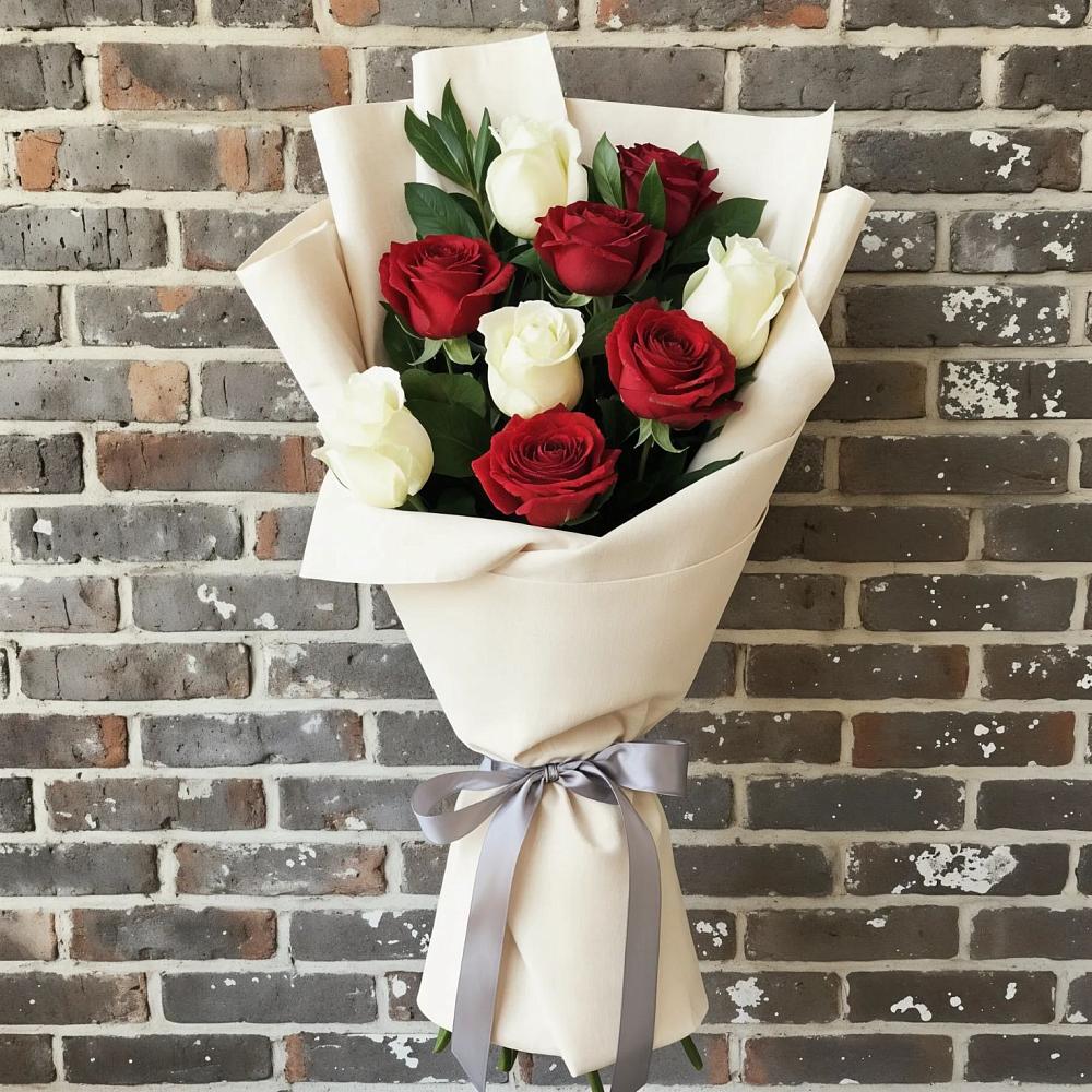 Букет цветов из: Розы в Усолье