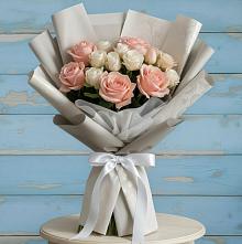 Букет цветов из:  Розы #REPLACE_PRED# Усолье