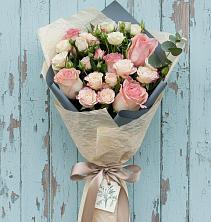 Букет цветов из:  Розы в Усолье