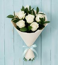 Букет цветов из:  Розы в Усолье