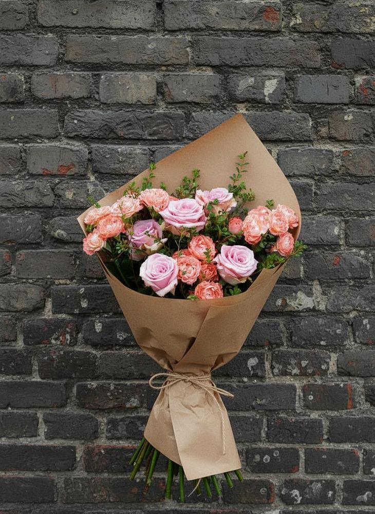 Букет цветов из: Розы в Усолье