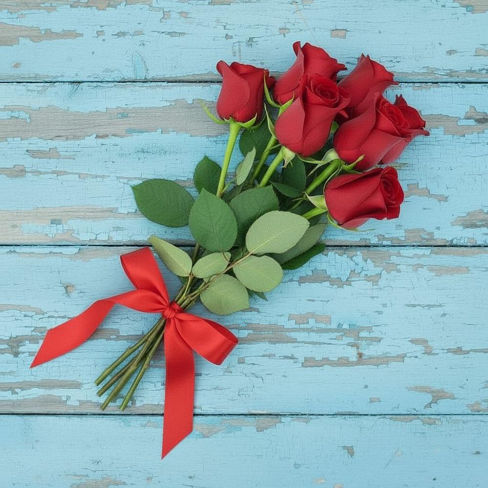 Букет Красные розы в Усолье