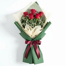 Букет цветов из:  Розы в Усолье