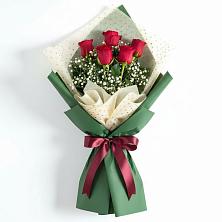 Букет цветов из:  Розы в Усолье
