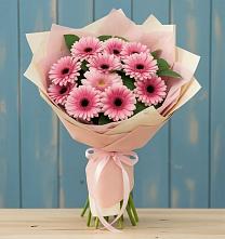 Букет цветов из:  Герберы в Усолье